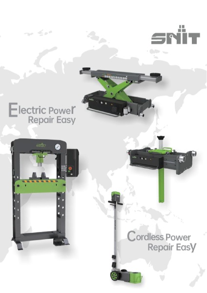 SNIT Battery Jacks and Electric Hydraulic Presses